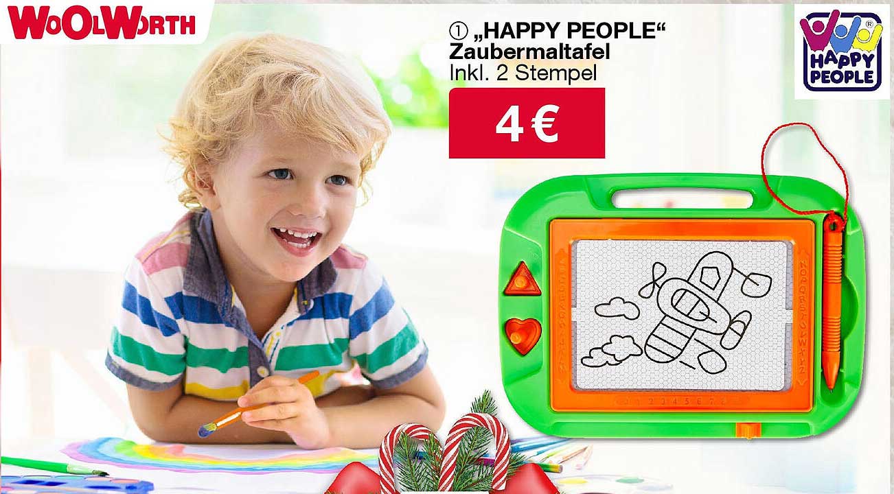 „HAPPY PEOPLE“ Zaubermaltafel