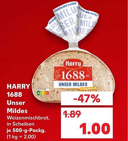 HARRY 1688 Unser Mildes