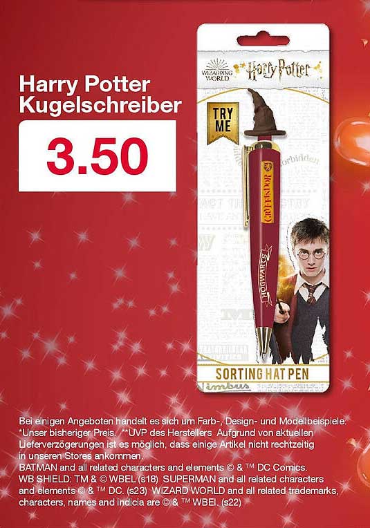 Harry Potter Kugelschreiber