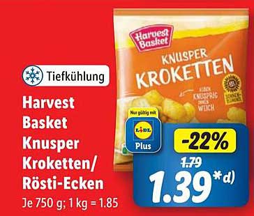 Harvest Basket Knusper Kroketten/Rösti-Ecken