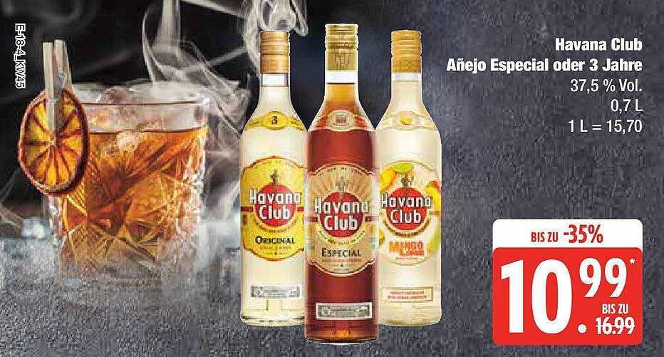 Havana Club Añejo Especial oder 3 Jahre