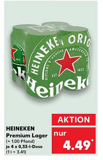 HEINEKEN Premium Lager