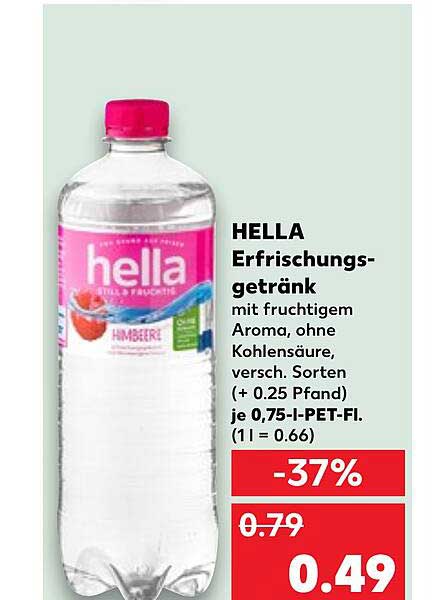 HELLA Erfrischungsgetränk