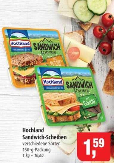 Hochland Sandwich-Scheiben