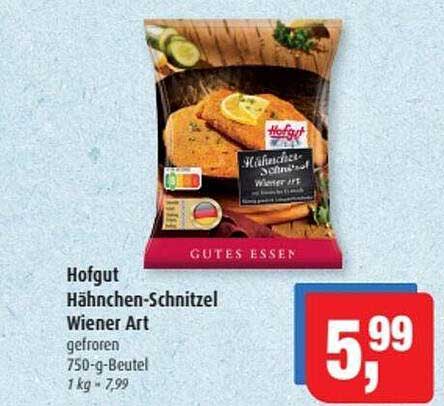 Hofgut Hähnchen-Schnitzel Wiener Art