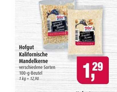 Hofgut Kalifornische Mandeln