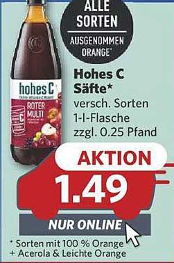 Hohes C Säfte*