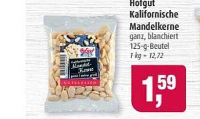 Hotgut Kalifornische Mandelkerne