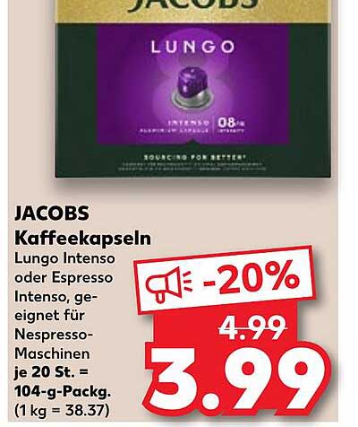 JACOBS Kaffee Kapseln