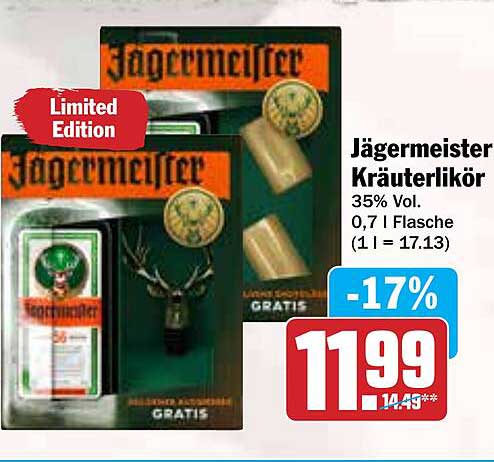 Jägermeister Kräuterlikör