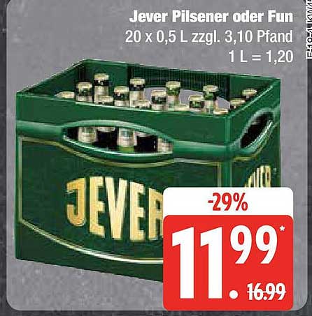 Jever Pilsener oder Fun