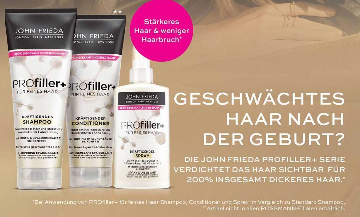 JOHN FRIEDA PROfiller+ FÜR FEINES HAAR