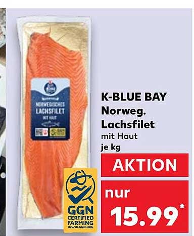 K-BLUE BAY Norweg. Lachsfilet mit Haut