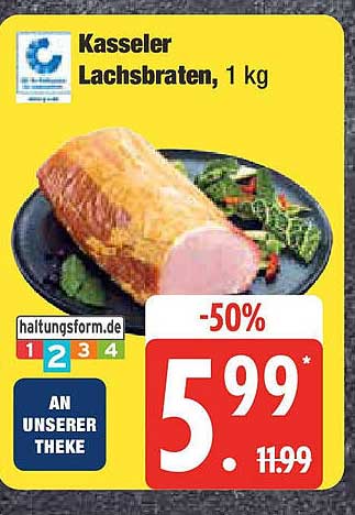 Kasseler Lachsbraten