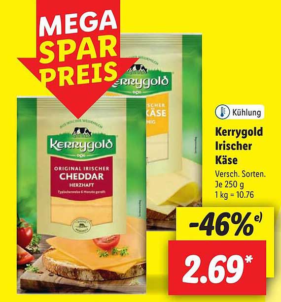 Kerrygold Irischer Käse