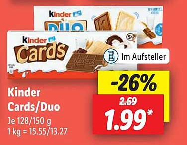 Kinder Cards/Duo