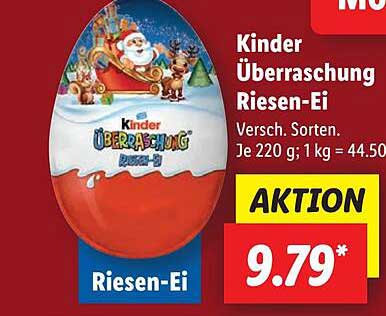 Kinder Überraschung Riesen-Ei