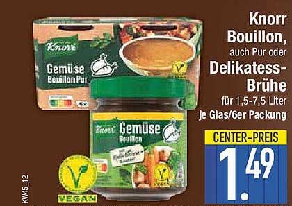 Knorr Gemüse Bouillon