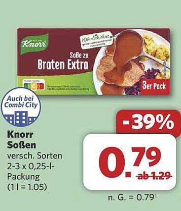 Knorr Soße zu Braten Extra