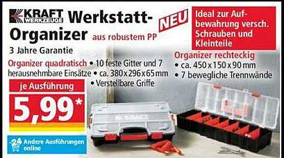 KRAFT Werkstatt-Organizer