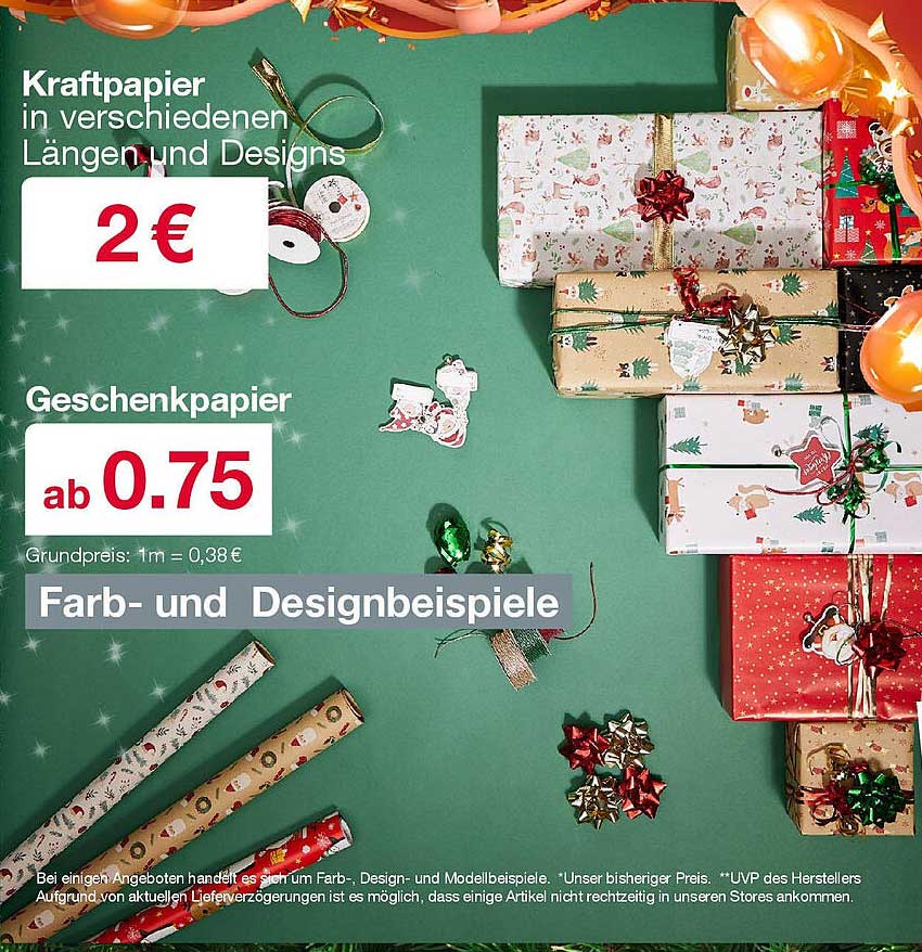 Kraftpapier  
Geschenkpapier