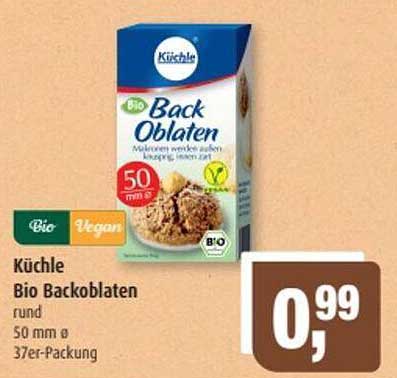 Küchle Bio Backoblaten