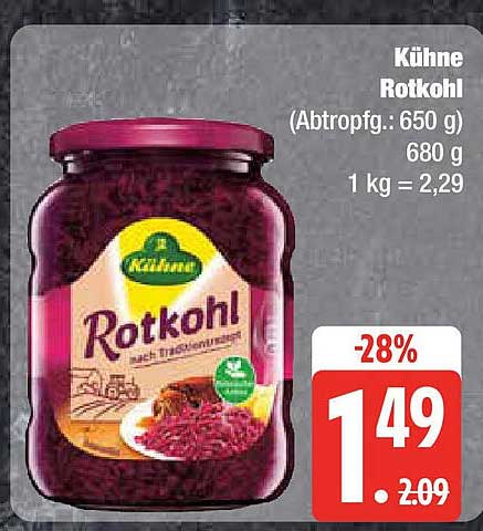 Kühne Rotkohl