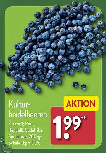 Kulturheidelbeeren