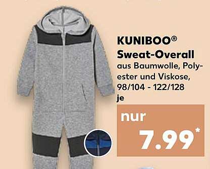 KUNIBOO® Sweat-Overall