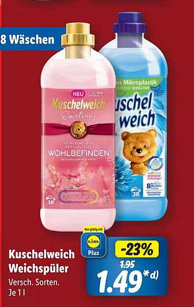 Kuschelweich Weichspüler