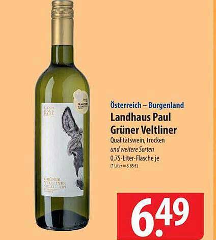 Landhaus Paul Grüner Veltliner