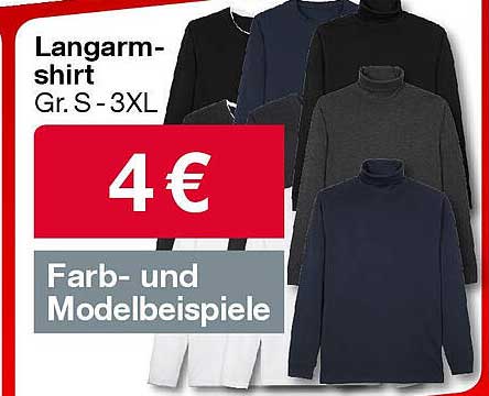 Langarmshirt