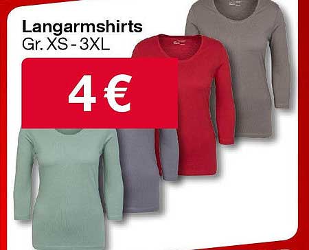 Langarmshirts