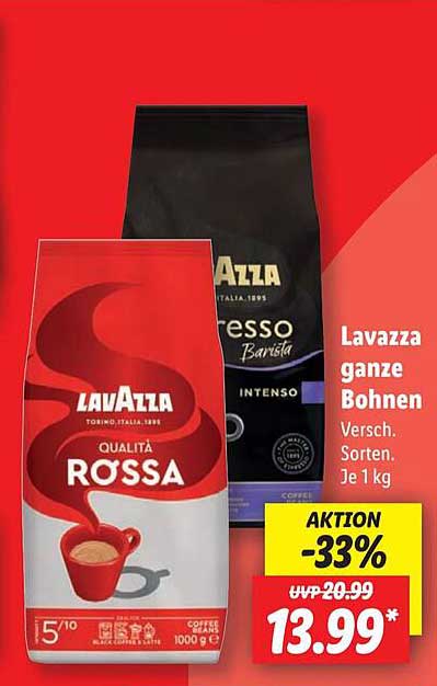 Lavazza ganze Bohnen