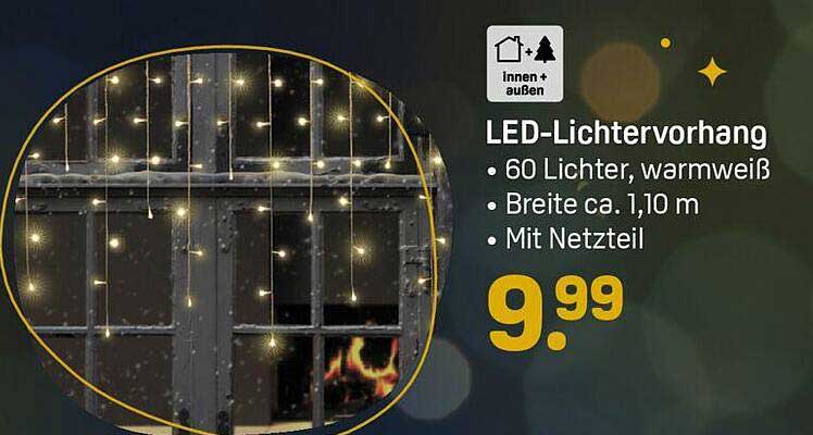 LED-Lichtervorhang