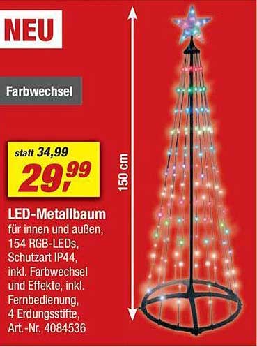 LED-Metallbaum