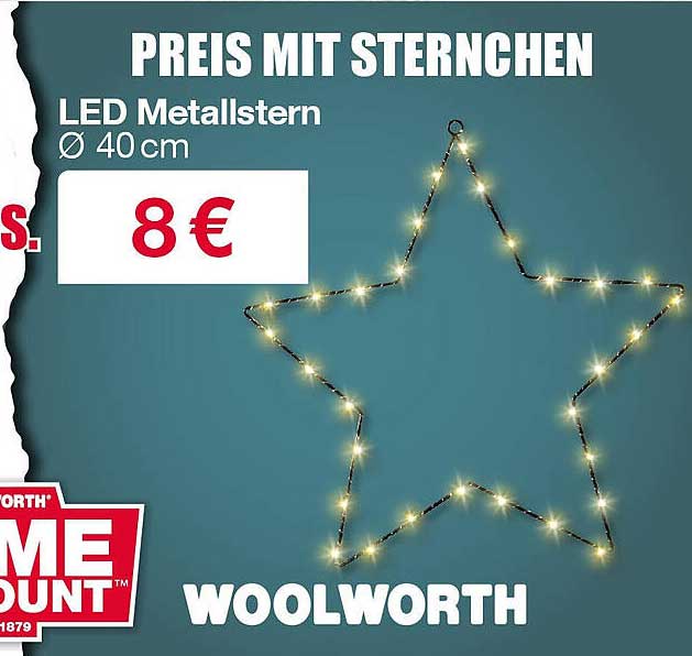 LED Metallstern