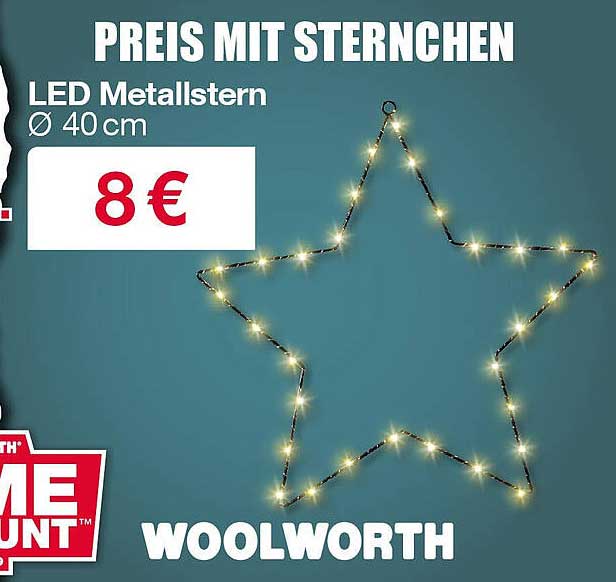 LED Metallstern