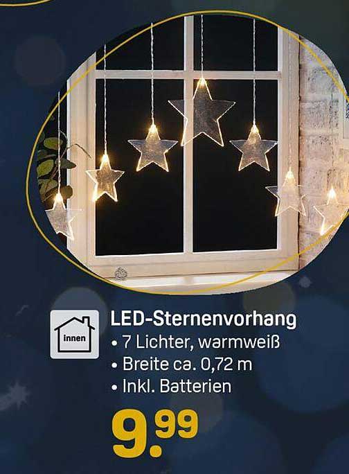 LED-Sternenvorhang