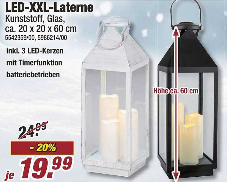 LED-XXL-Laterne