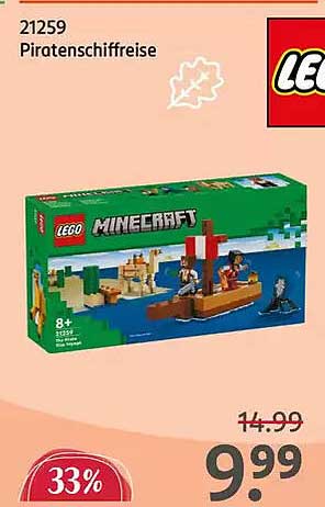 LEGO Minecraft Piratenschiffreise