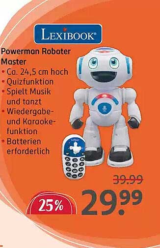 Lexibook Powerman Roboter Master