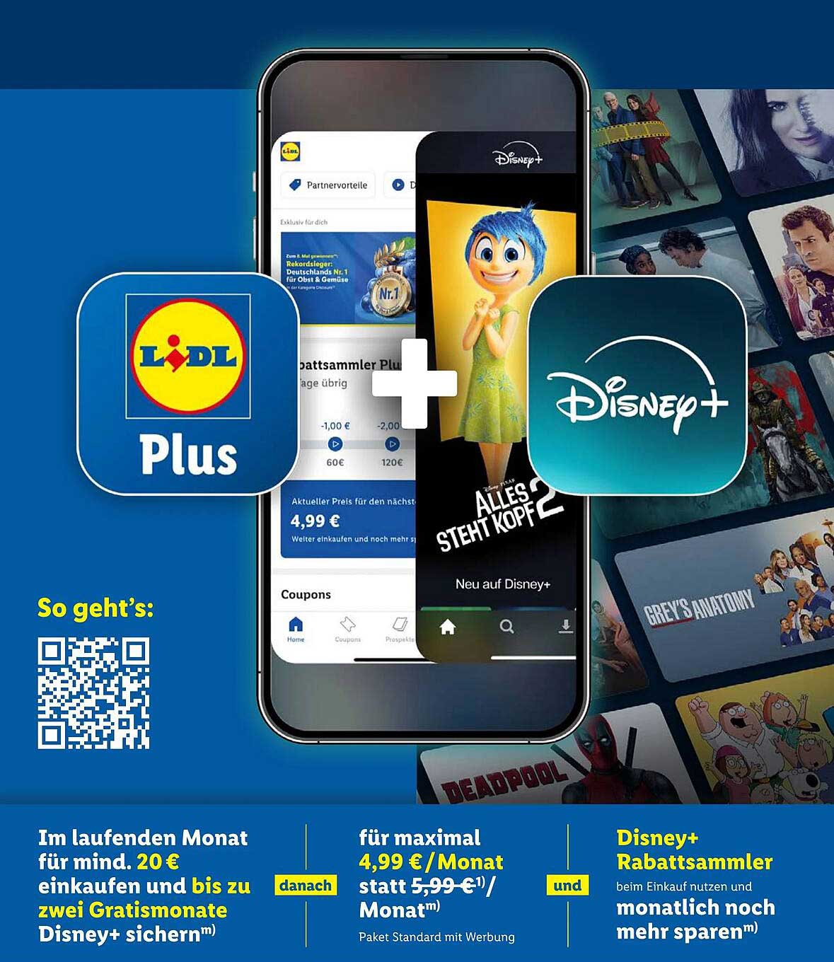 Lidl Plus + Disney+