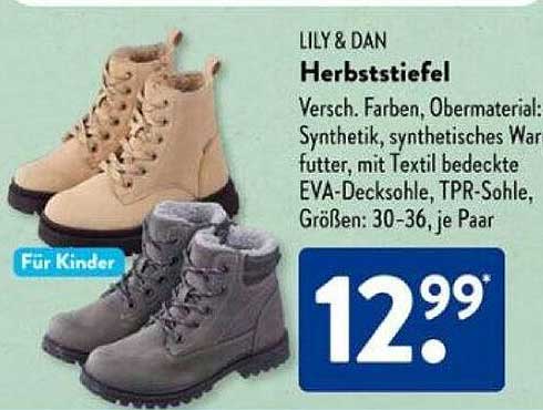 LILY & DAN Herbststiefel