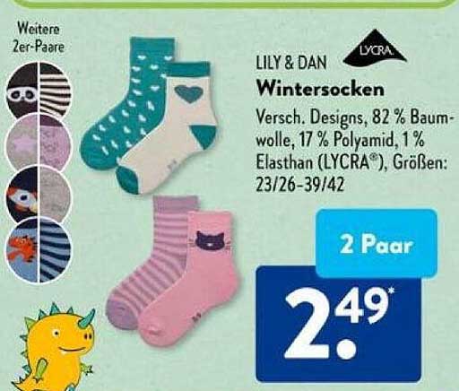 LILY & DAN Wintersocken