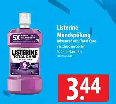 Listerine Mundspülung Total Care