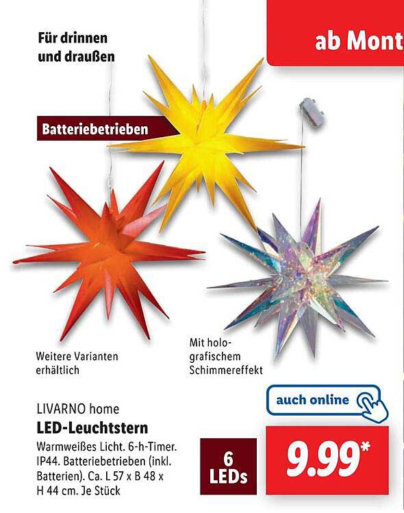 LIVARNO home LED-Leuchtstern