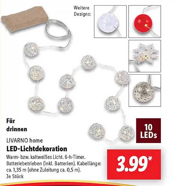 LIVARNO home LED-Lichtdekorations