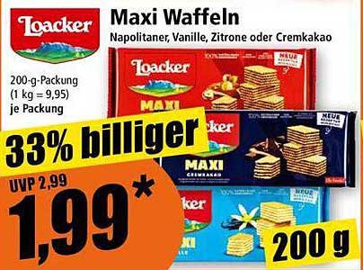 Loacker Maxi Waffeln