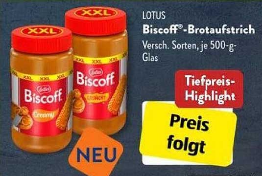 Lotus Biscoff®-Brotaufstrich